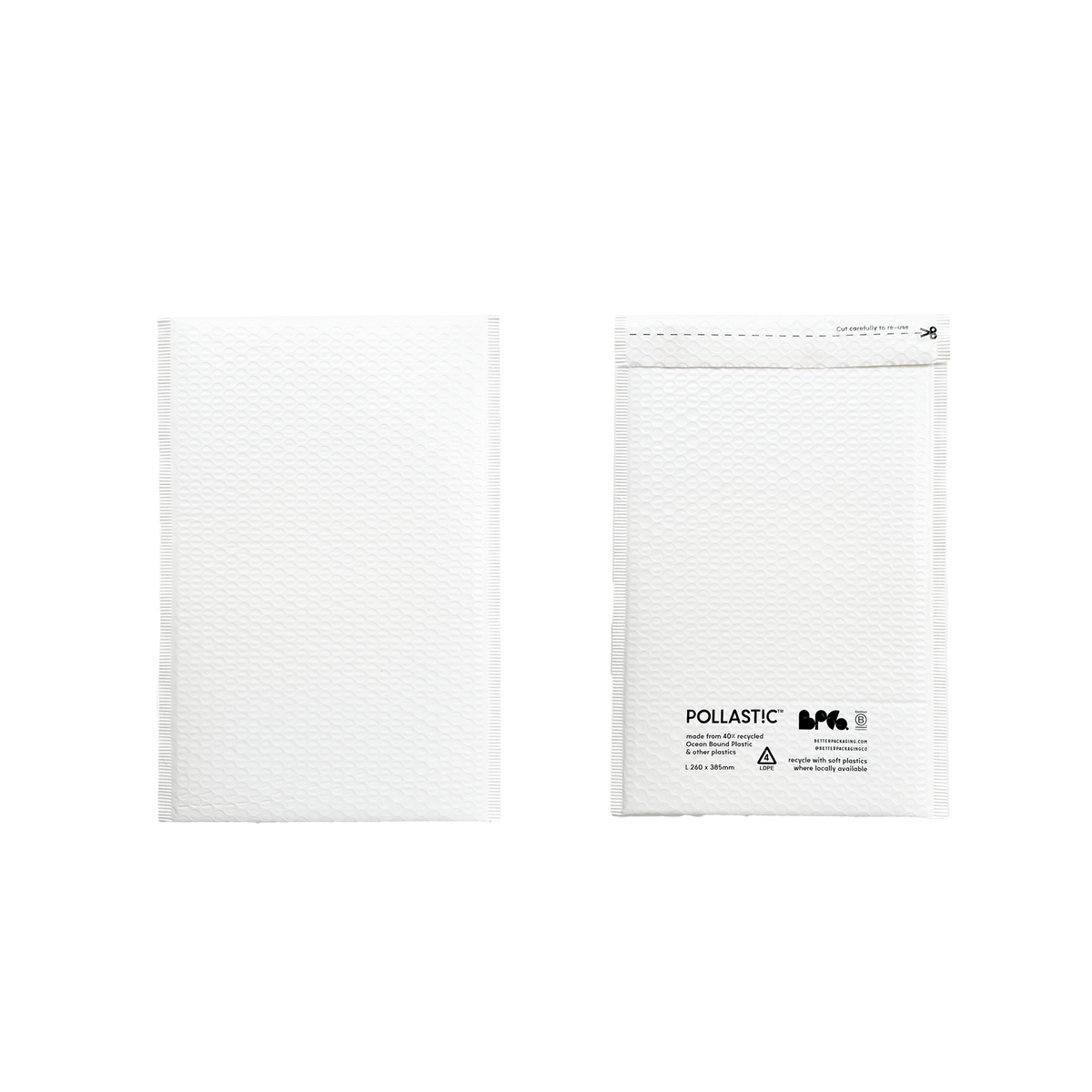 Better Packaging POLLAST!C Bubble Mailer
