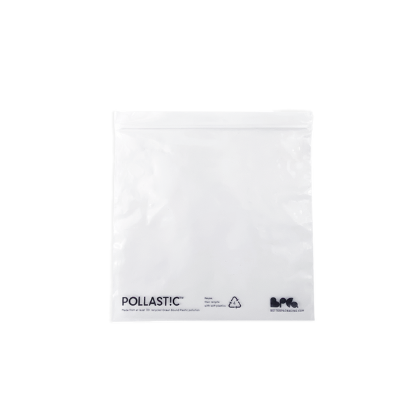 POLLAST!C 100% Recycled Resealable Bags Better Packaging Co