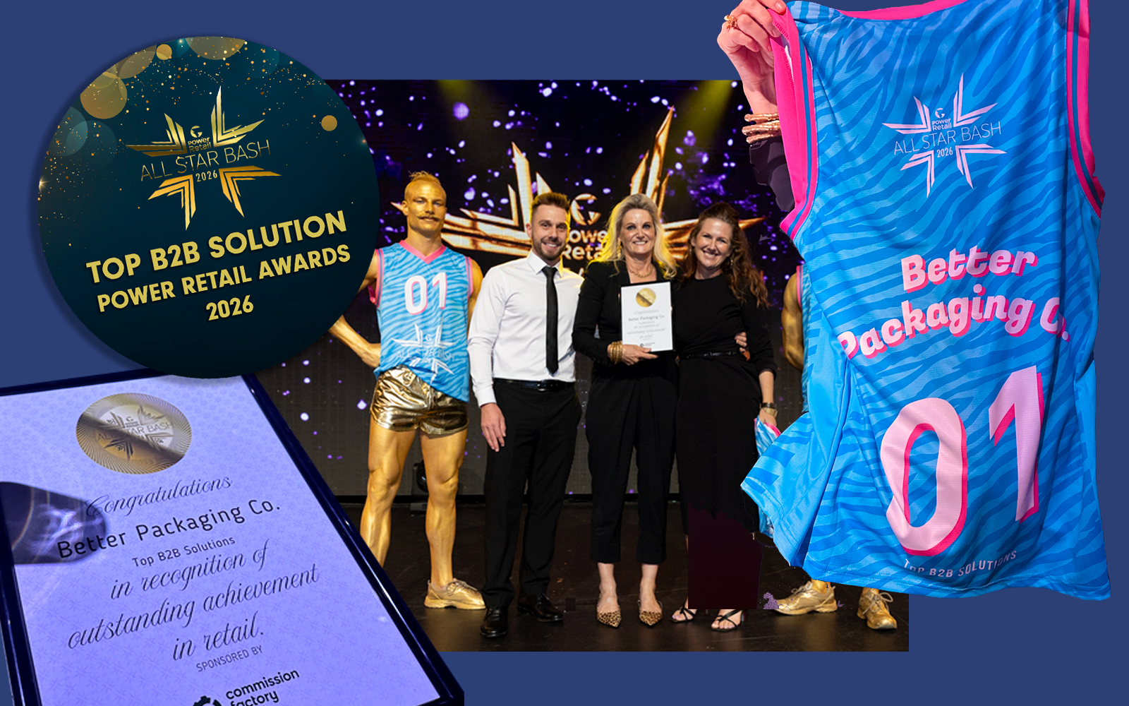 Better Packaging wins Top B2B Solution at the 2026 Power Retail Awards
