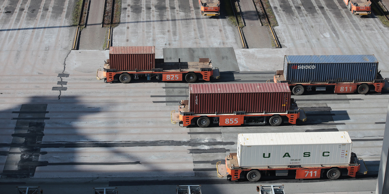 A massive truck hauling a trailer, ready to transport goods efficiently.