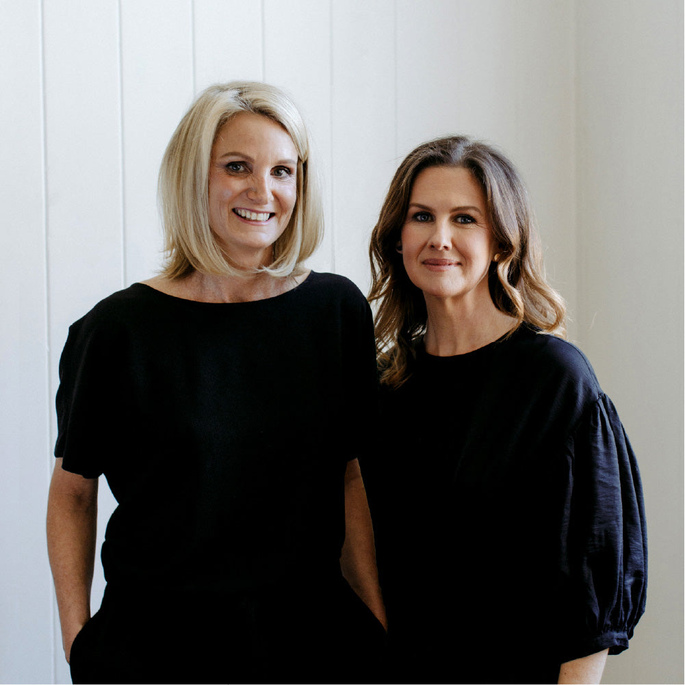 Portrait of co-founders Rebecca Percasky and Kate Bezar