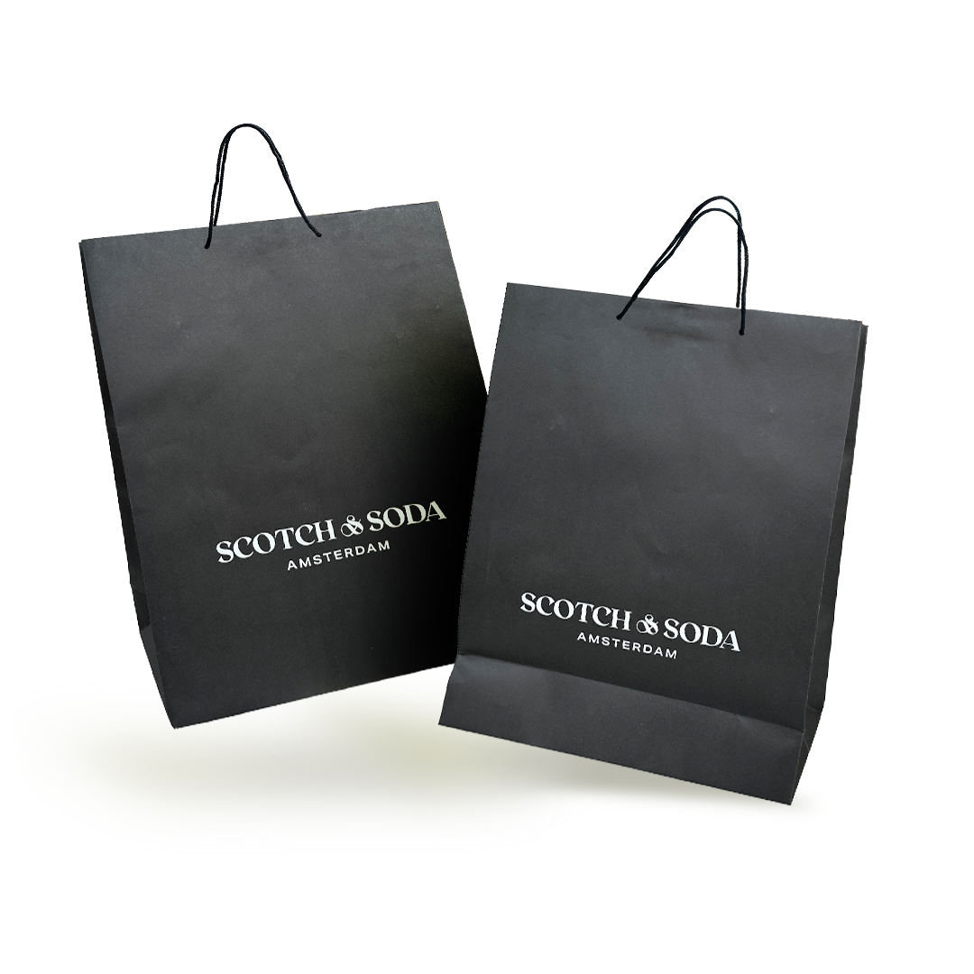 Better Packaging Custom Scotch & Soda Bamboo Retail Bags