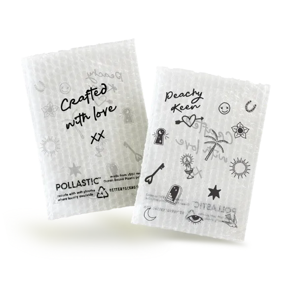Custom POLLAST!C Bubble Pocket - Peachy Keen brand