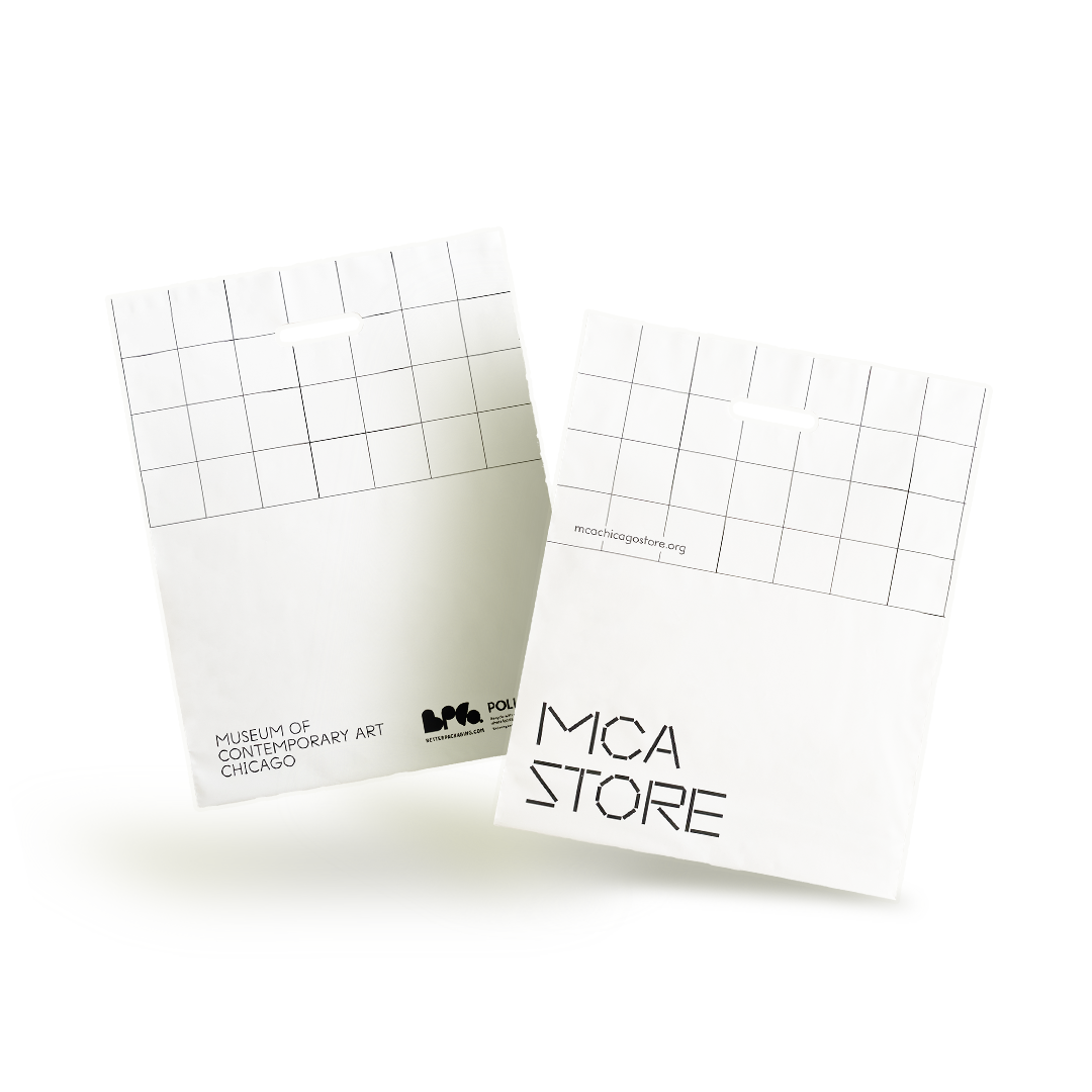 Better Packaging Custom MCA Chicago POLLAST!C Carry Bag